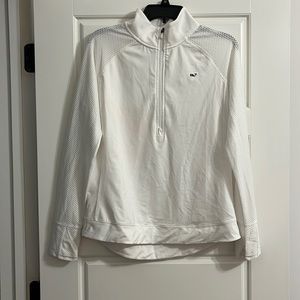 Vineyard Vines white performance shirt